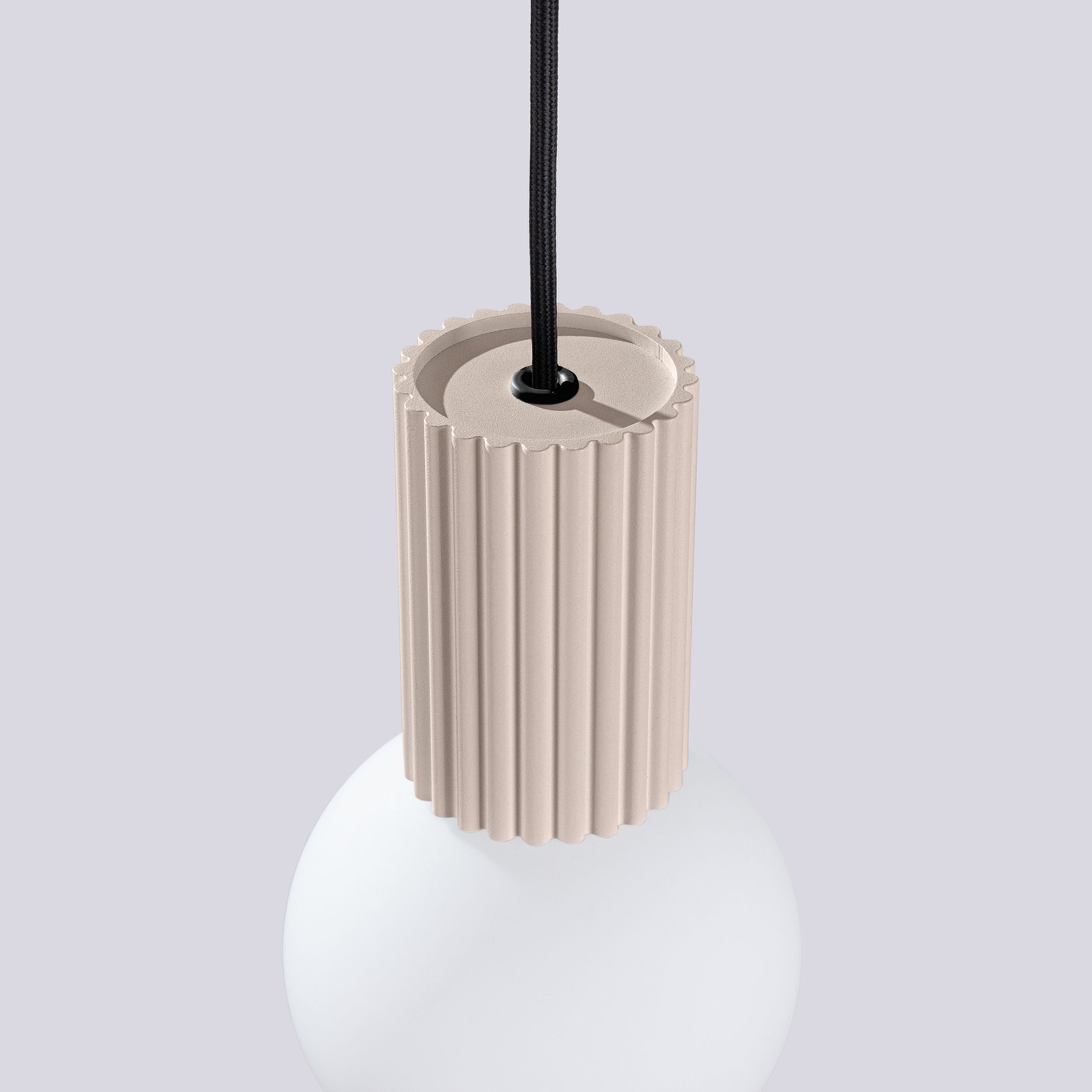 Lampa wisząca Halo 1 taupe