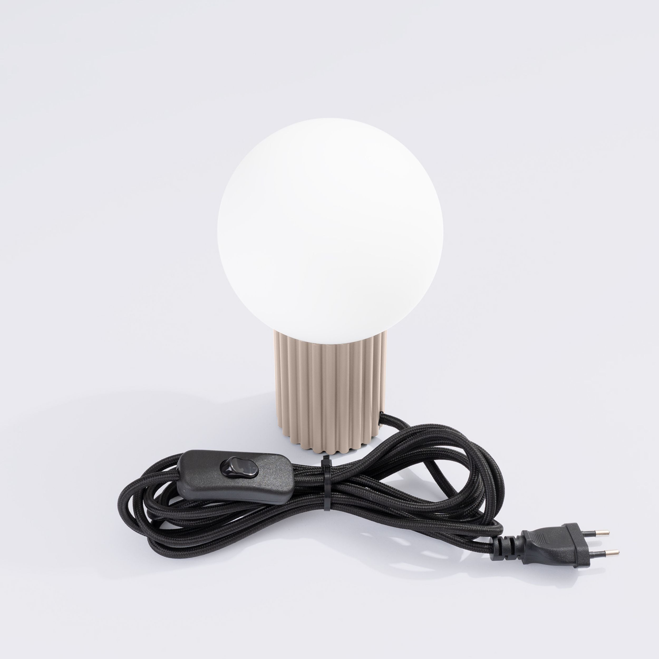 Lampa stołowa Halo taupe