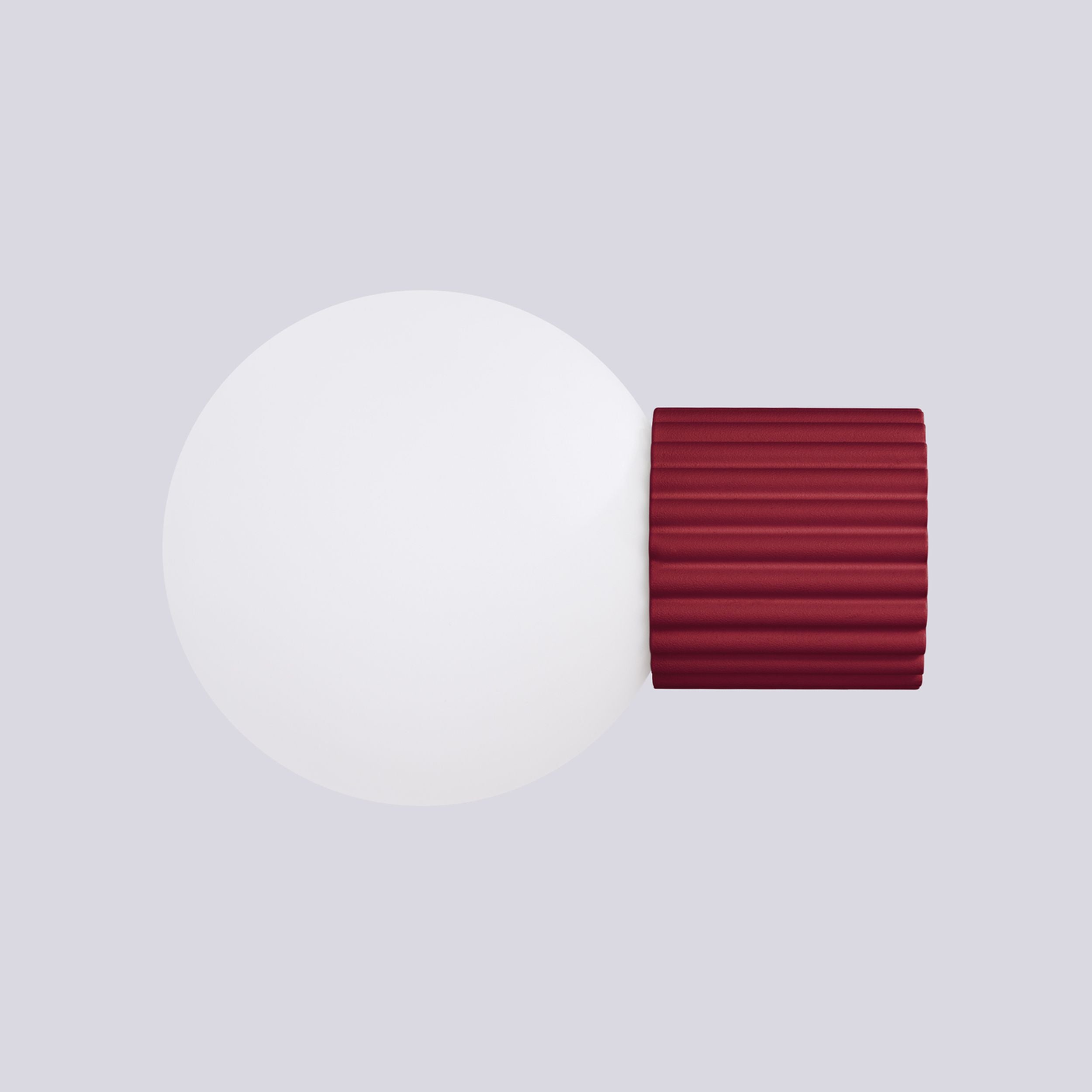 Kinkiet Halo burgund IP44