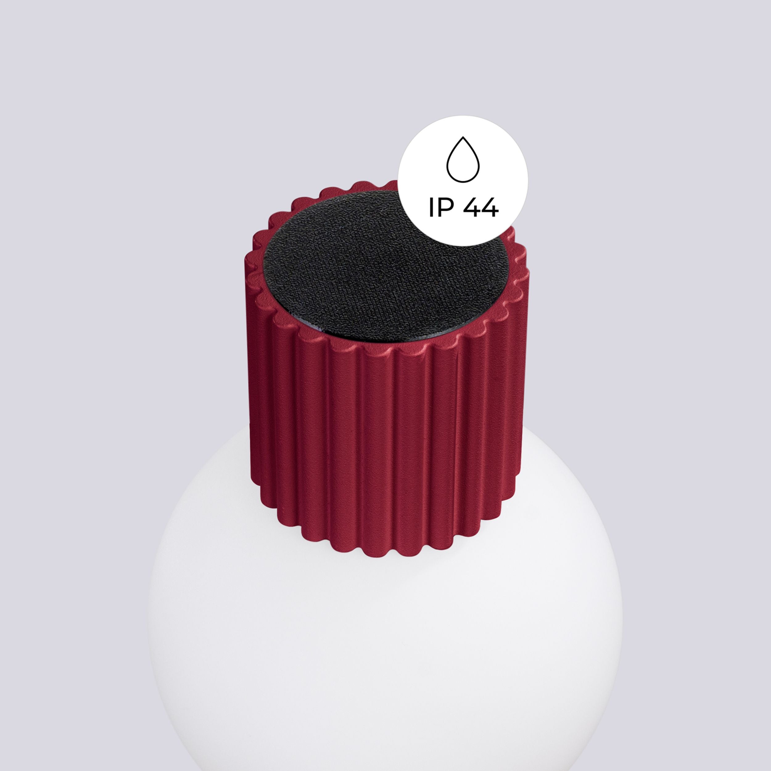 Kinkiet Halo burgund IP44