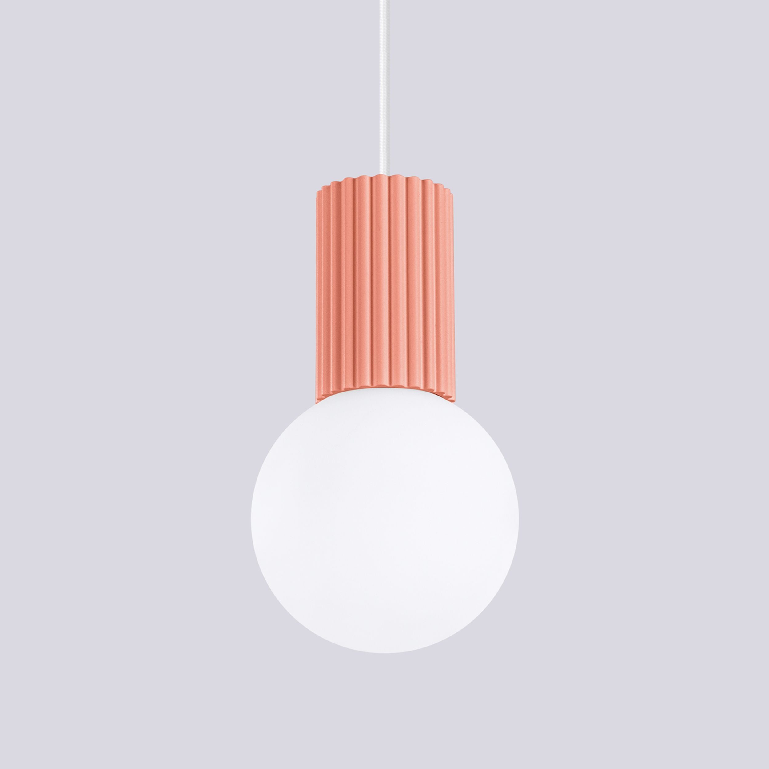Lampa wisząca Halo 1 brzoskwiniowa