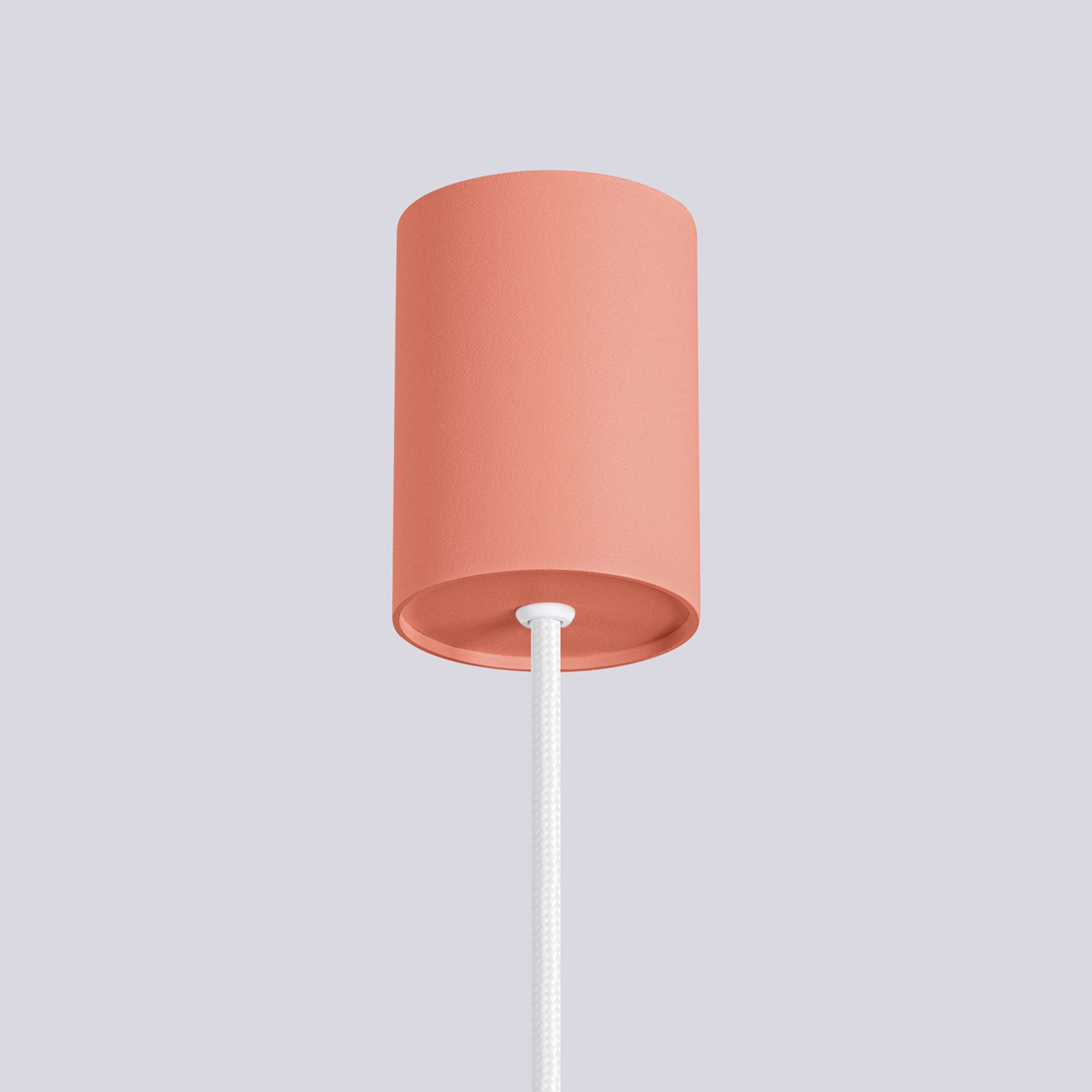 Lampa wisząca Halo 1 brzoskwiniowa