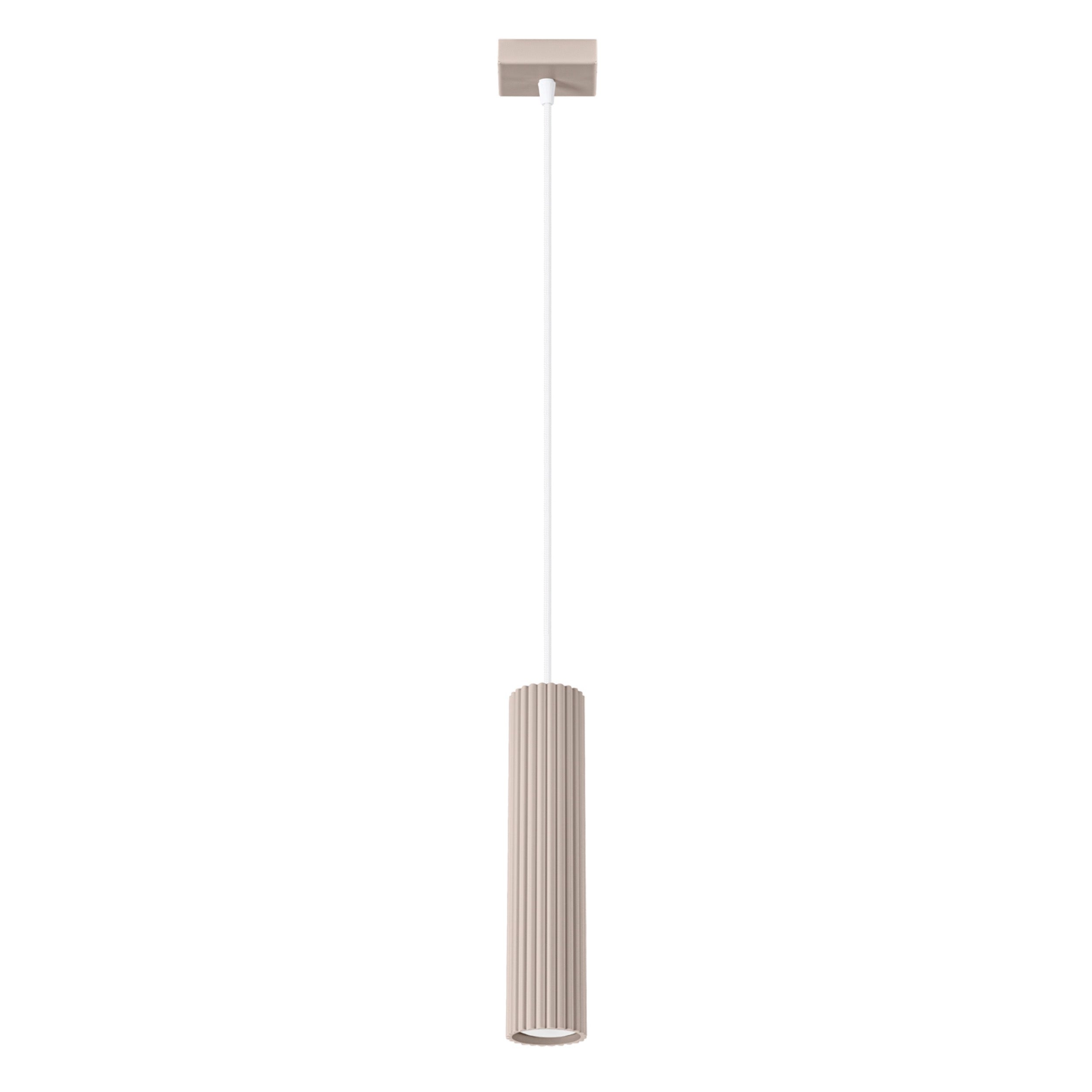 Lampa wisząca Karbon 1 taupe