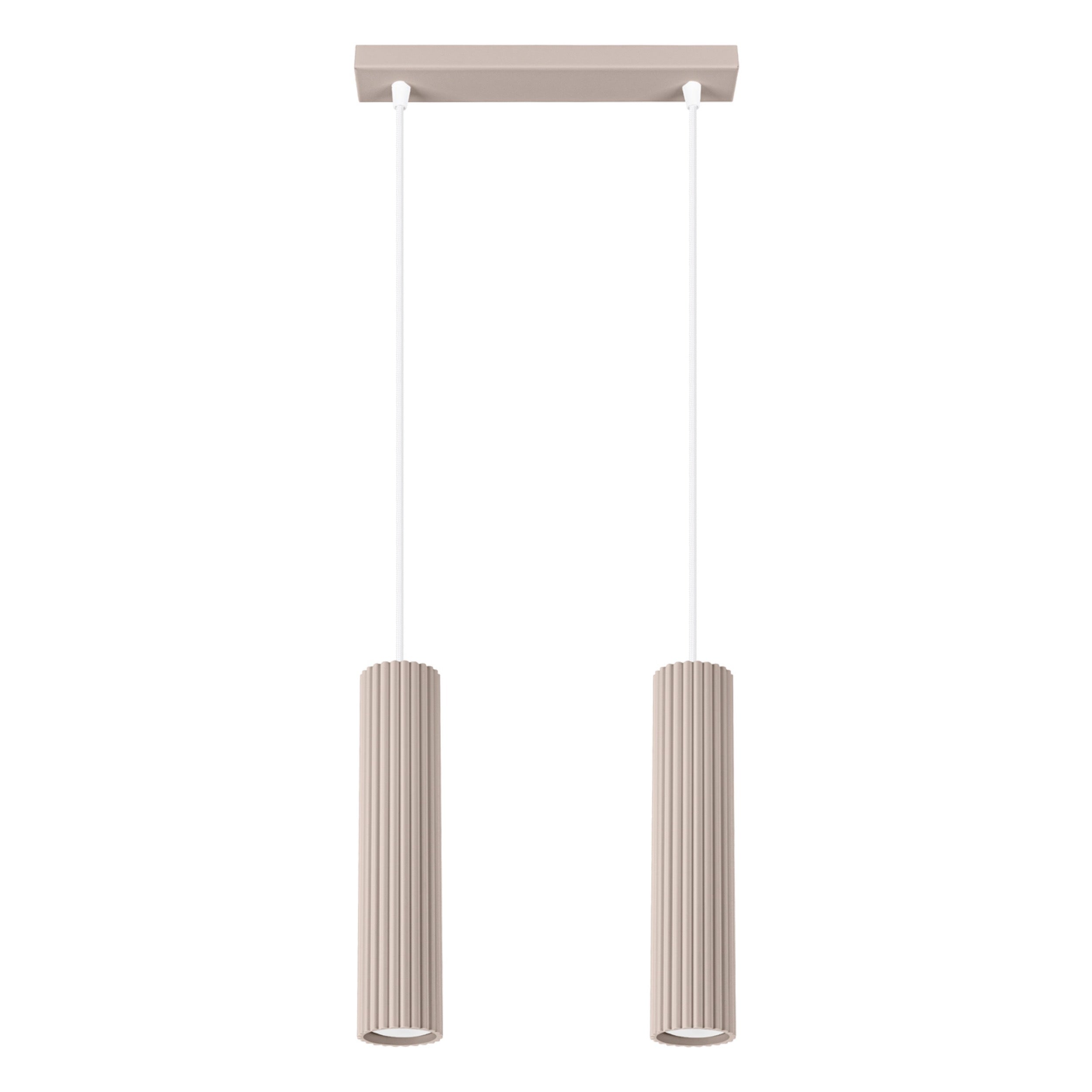 Lampa wisząca Karbon 2 taupe