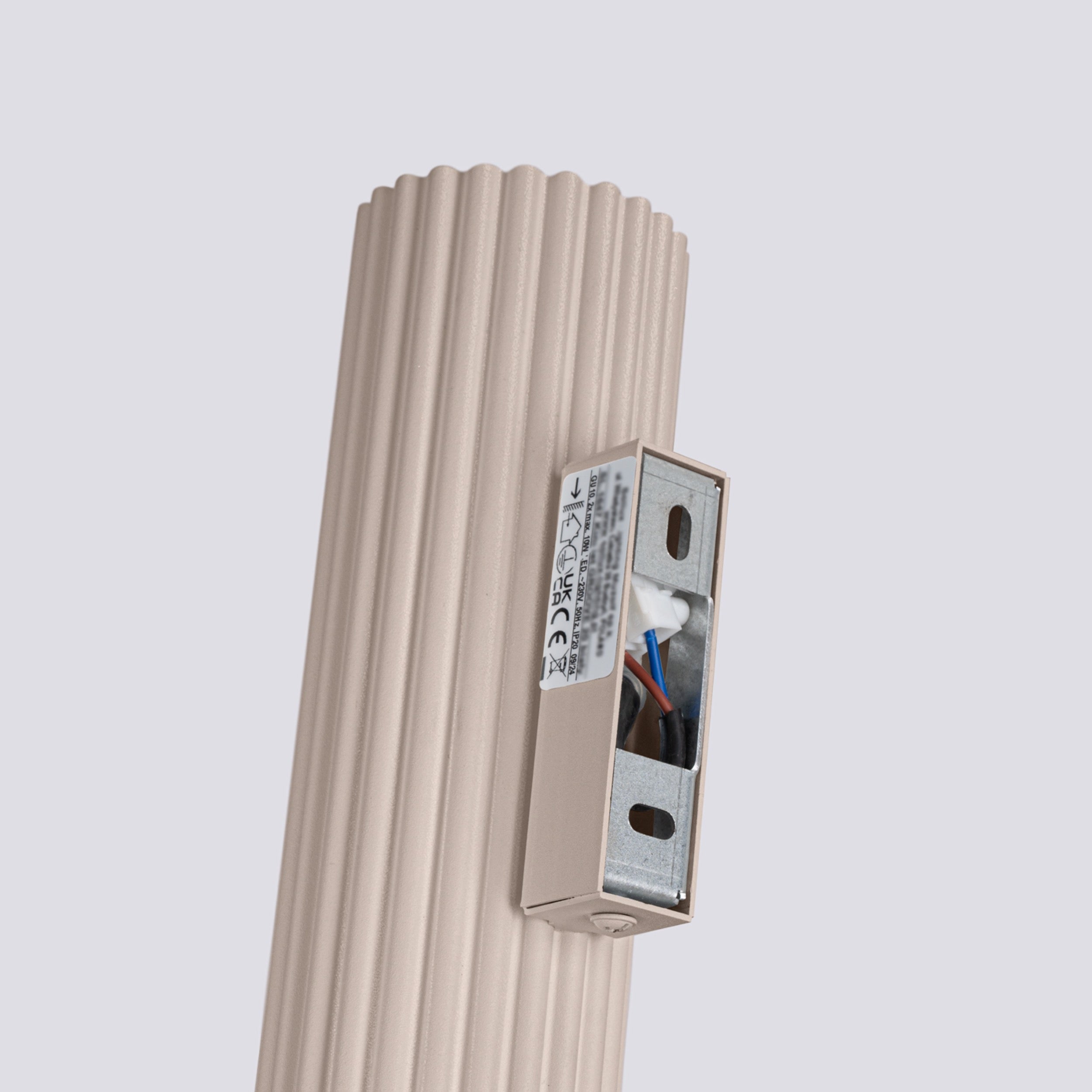 Kinkiet Karbon 30 cm taupe