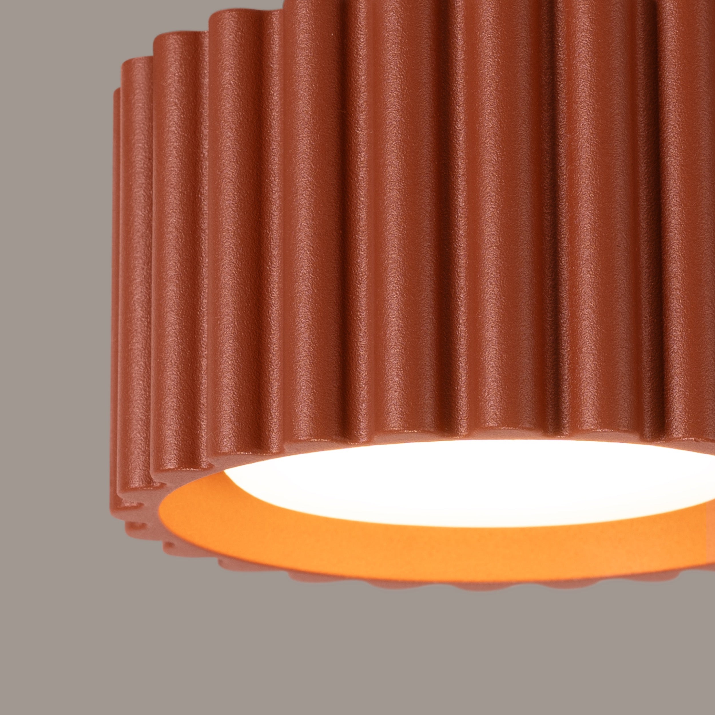 Spot tuba Aura 1 ochra czerwona Gx53