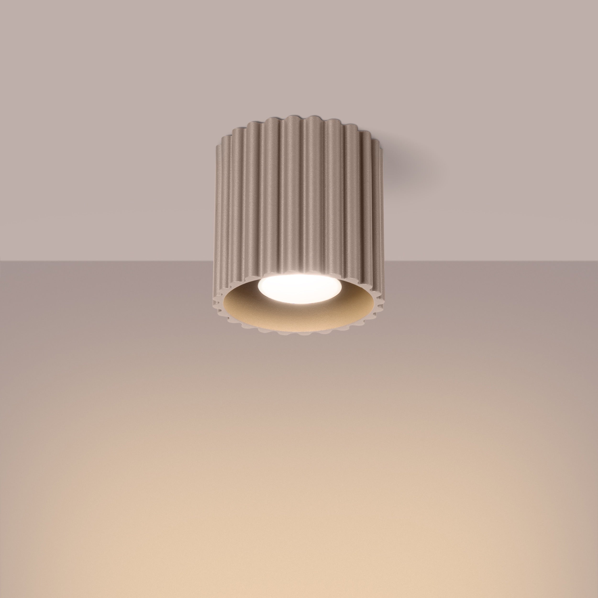 Spot tuba Aura 1 taupe GU10