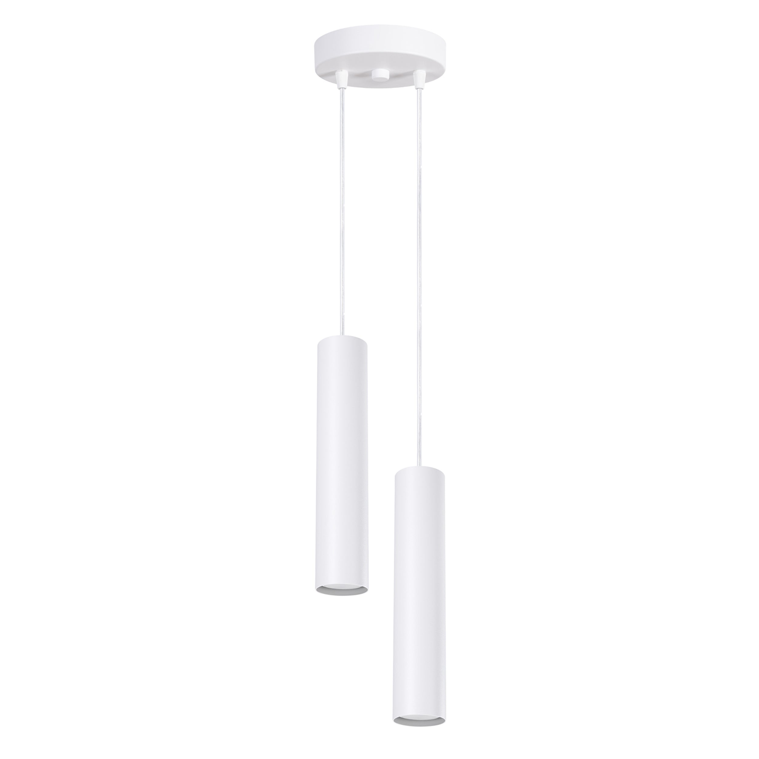 Lampa wisząca Lagos x2 biała