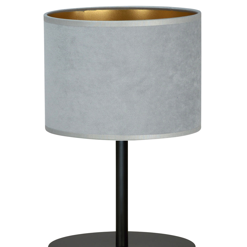Lampka nocna Hellid średnica 18 cm szara
