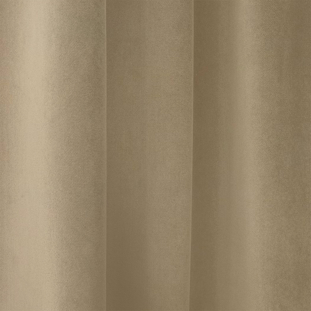Zasłona do salonu Myrrhis w tkaninie PET FRIENDLY 280x270 cm latte
