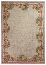 Dywan wełniany ręcznie wykonany Elise Floral 200x300 cm wielokolorowy