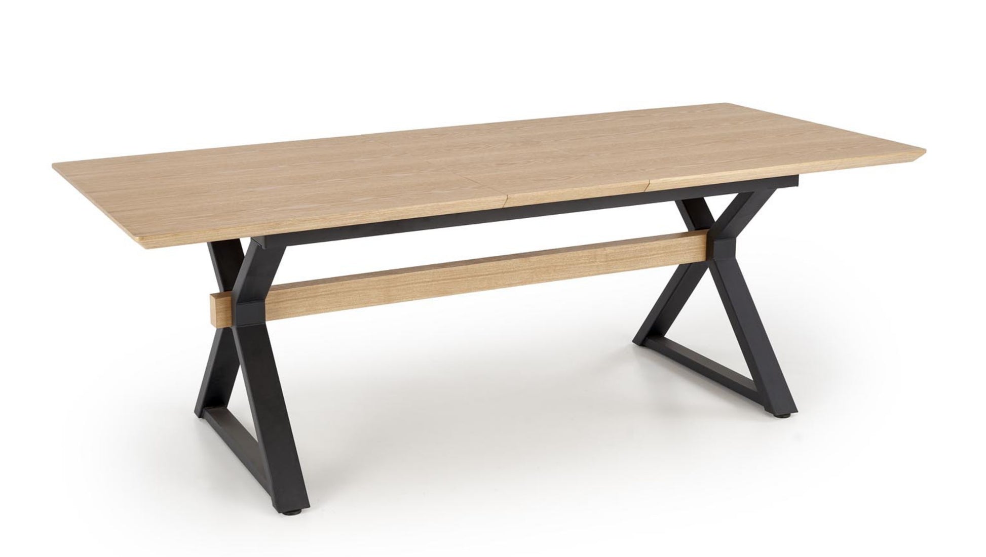 Stół rozkładany Rigally 180-300x100 cm dąb naturalny - meble do jadalni