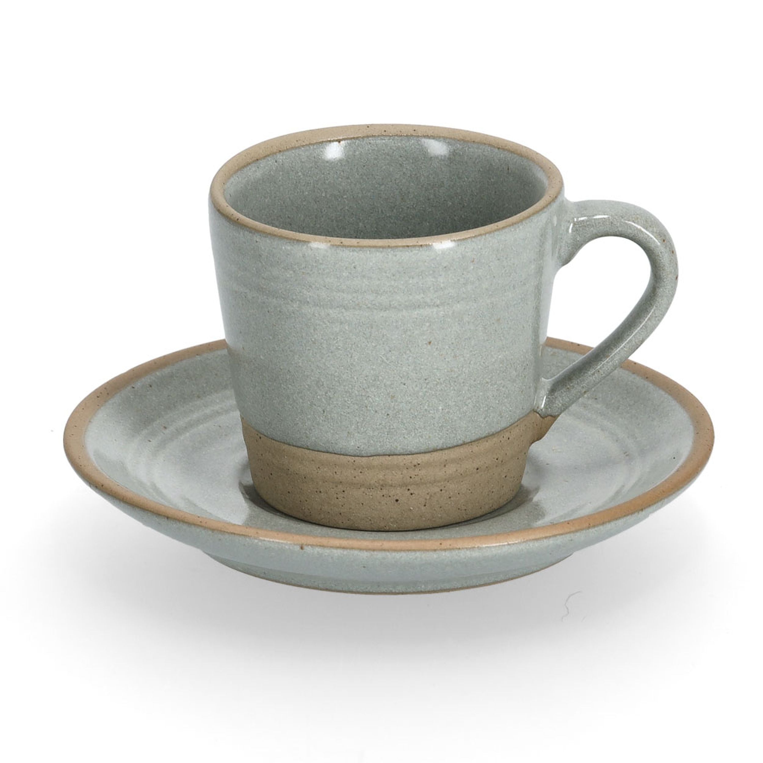 Zestaw 4 filiżanek do espresso Undablo szare