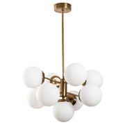 Lampa wisząca Tuiren x9 miedziana