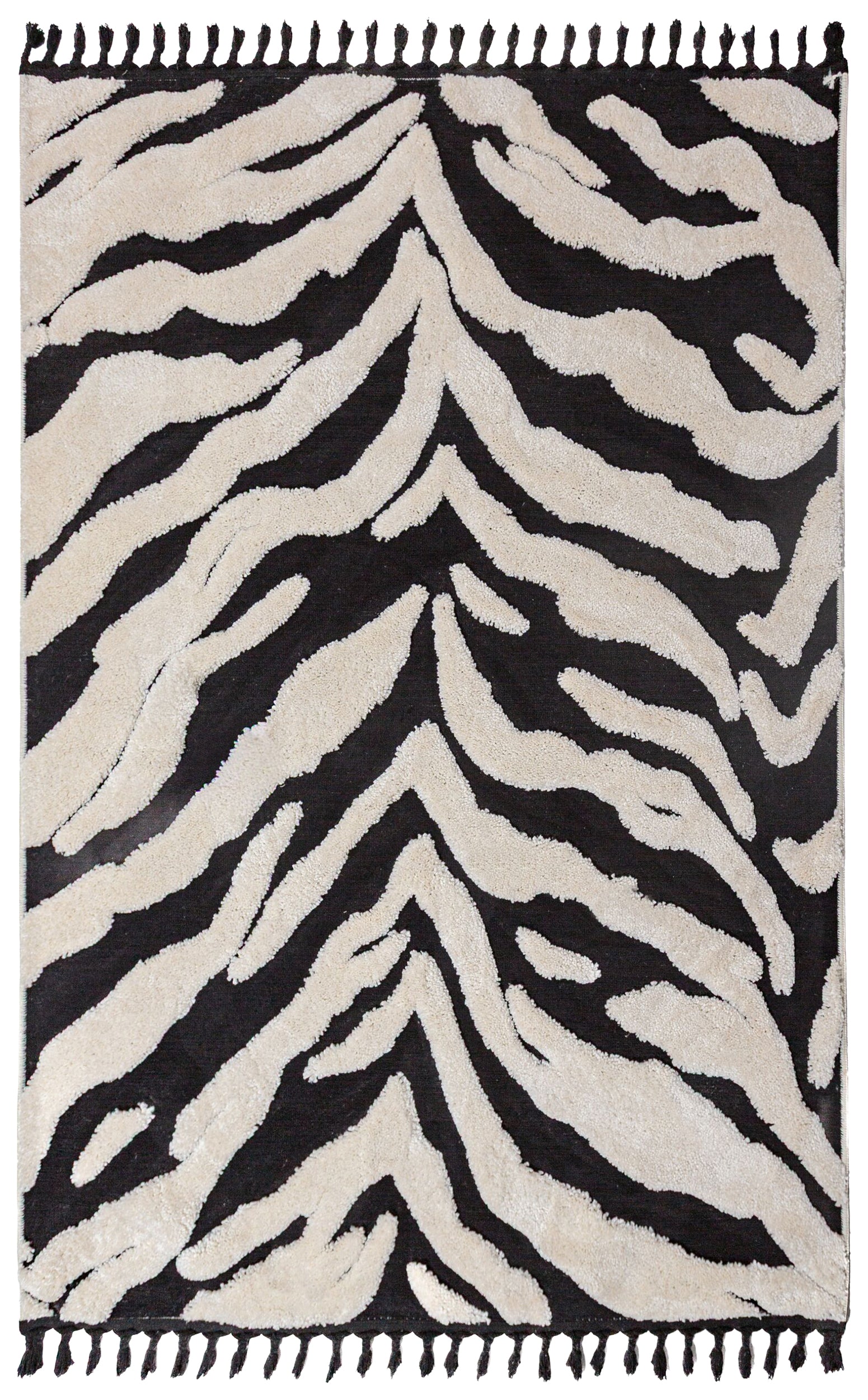 Dywan Esra Zebra 133x190 cm biało-czarny