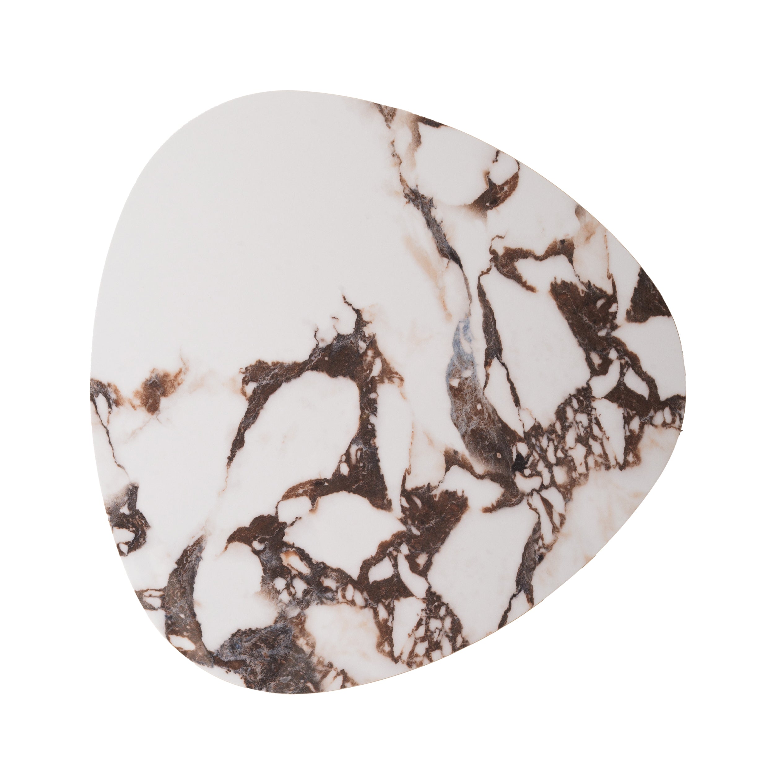 Kinkiet kamienny Marbles 28 cm biało-brązowy
