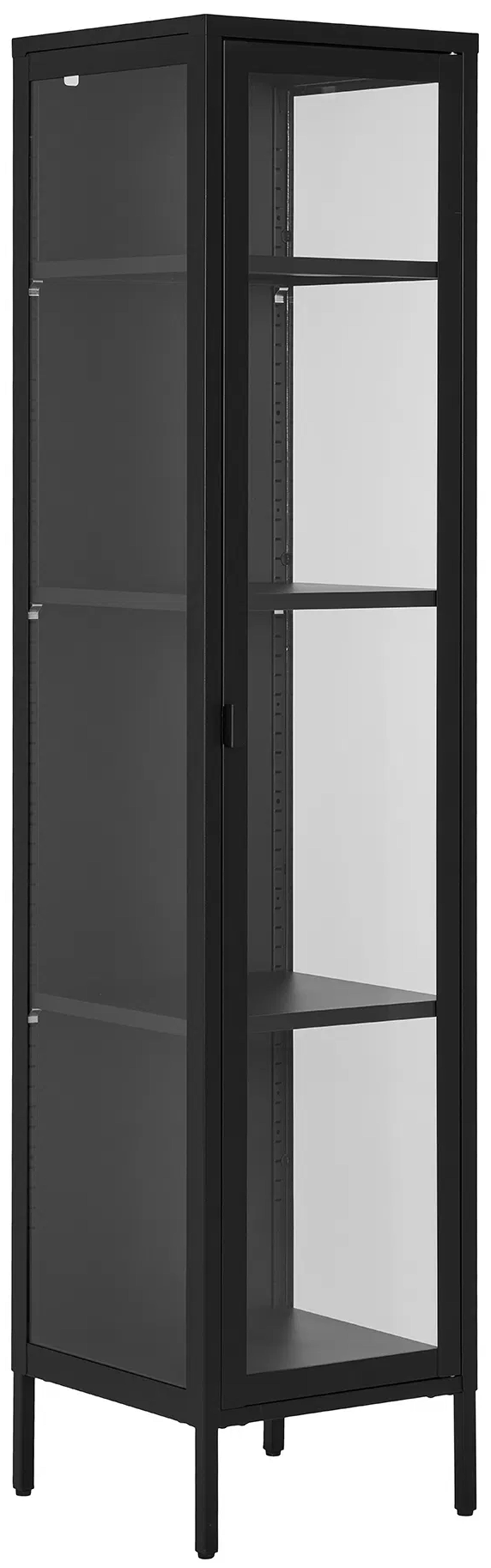 Witryna Centho 180 cm czarna