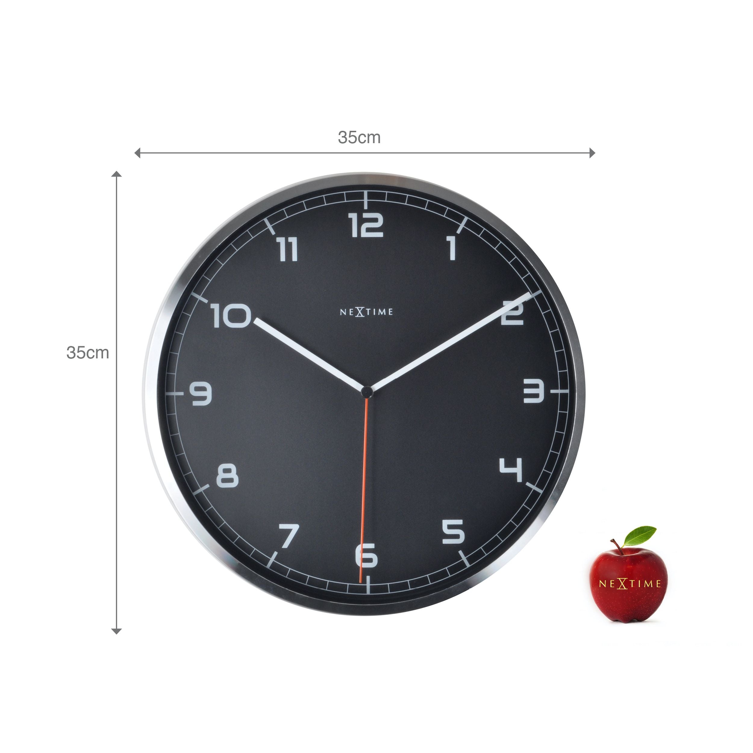 Zegar ścienny Company 35 cm czarny