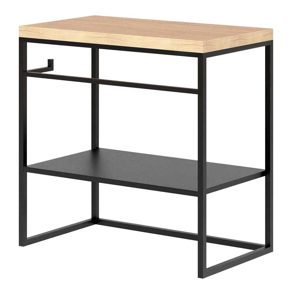 Szafka pod umywalkę Hegamo z półką i uchwytem na papier toaletowy 43/75 cm