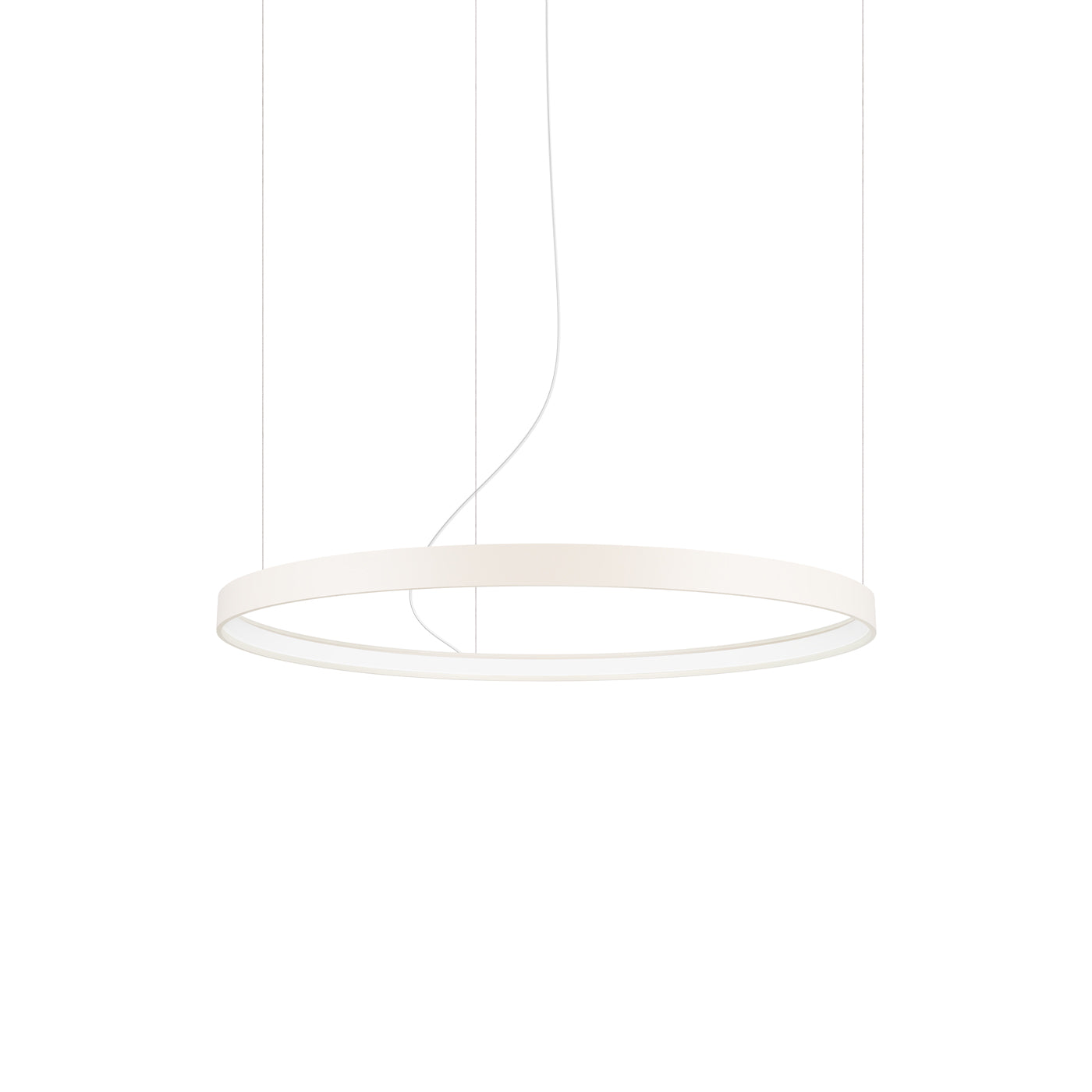 Żyrandol Rio LED 78 cm beżowy 3000K