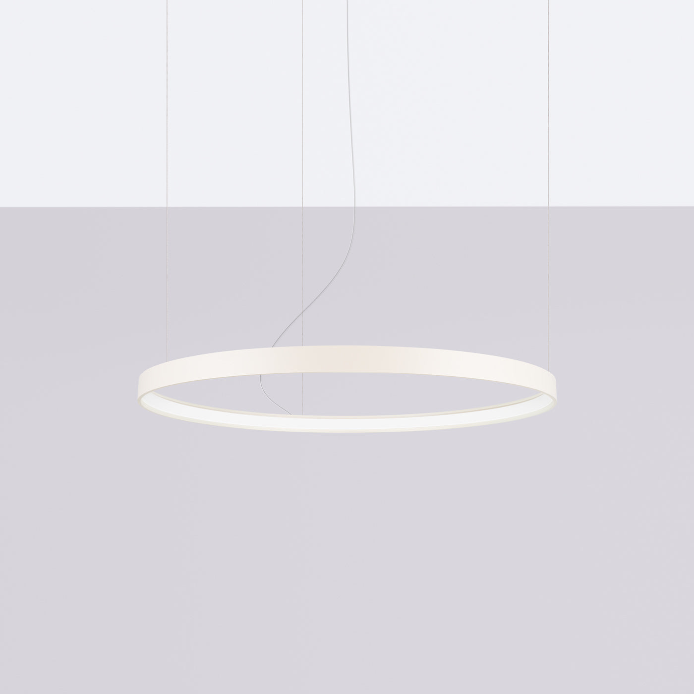 Żyrandol Rio LED 78 cm beżowy 3000K