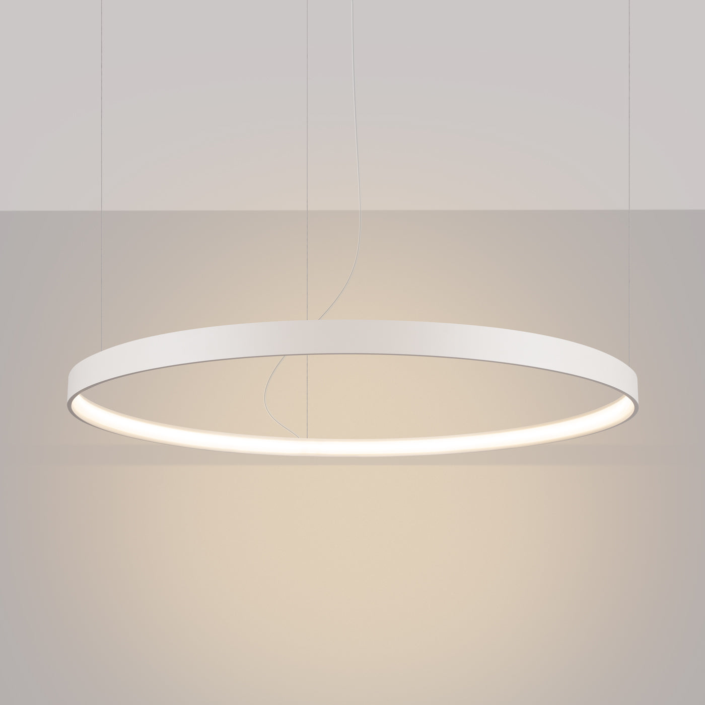 Żyrandol Rio LED 110 cm beżowy 3000K