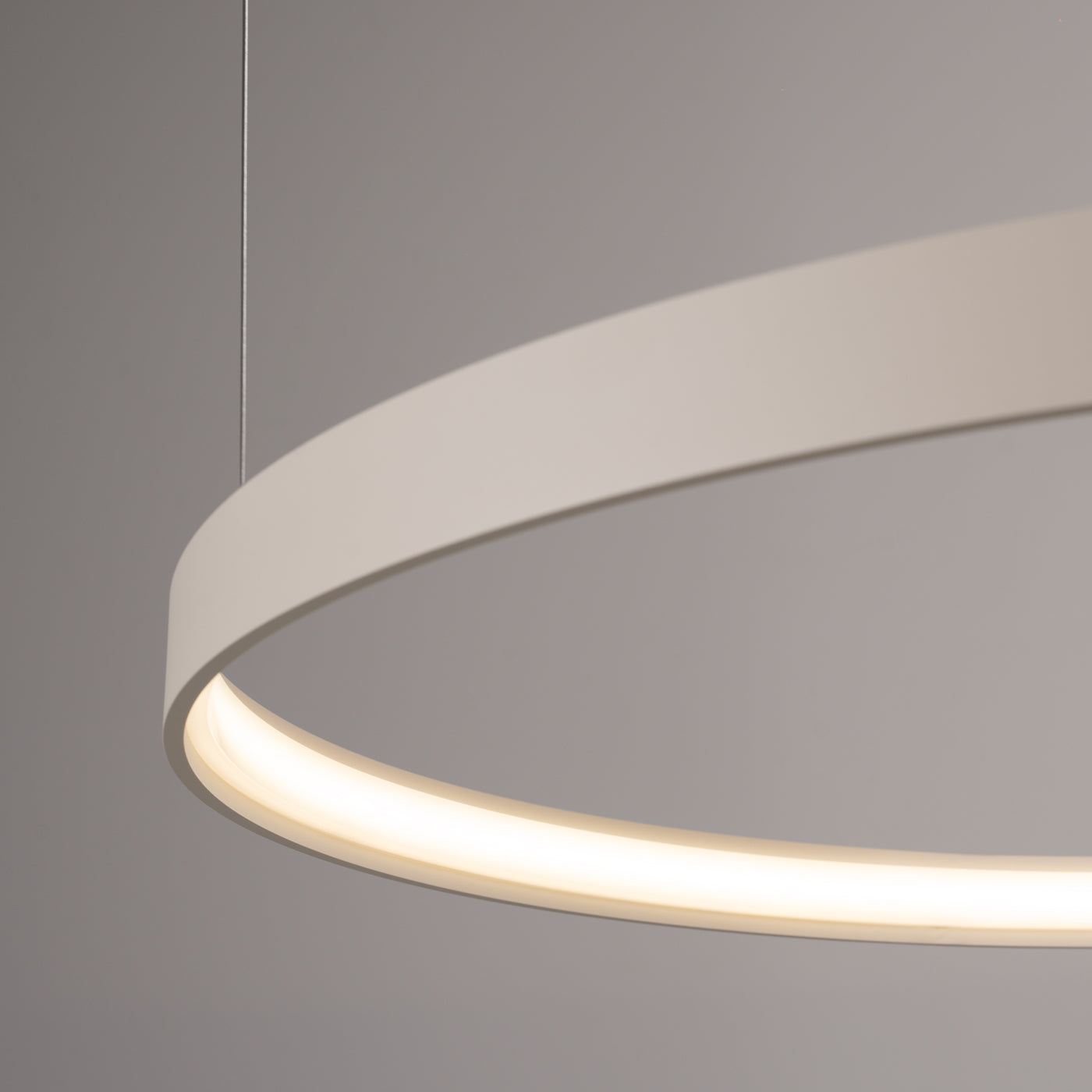 Żyrandol Rio LED 110 cm beżowy 3000K
