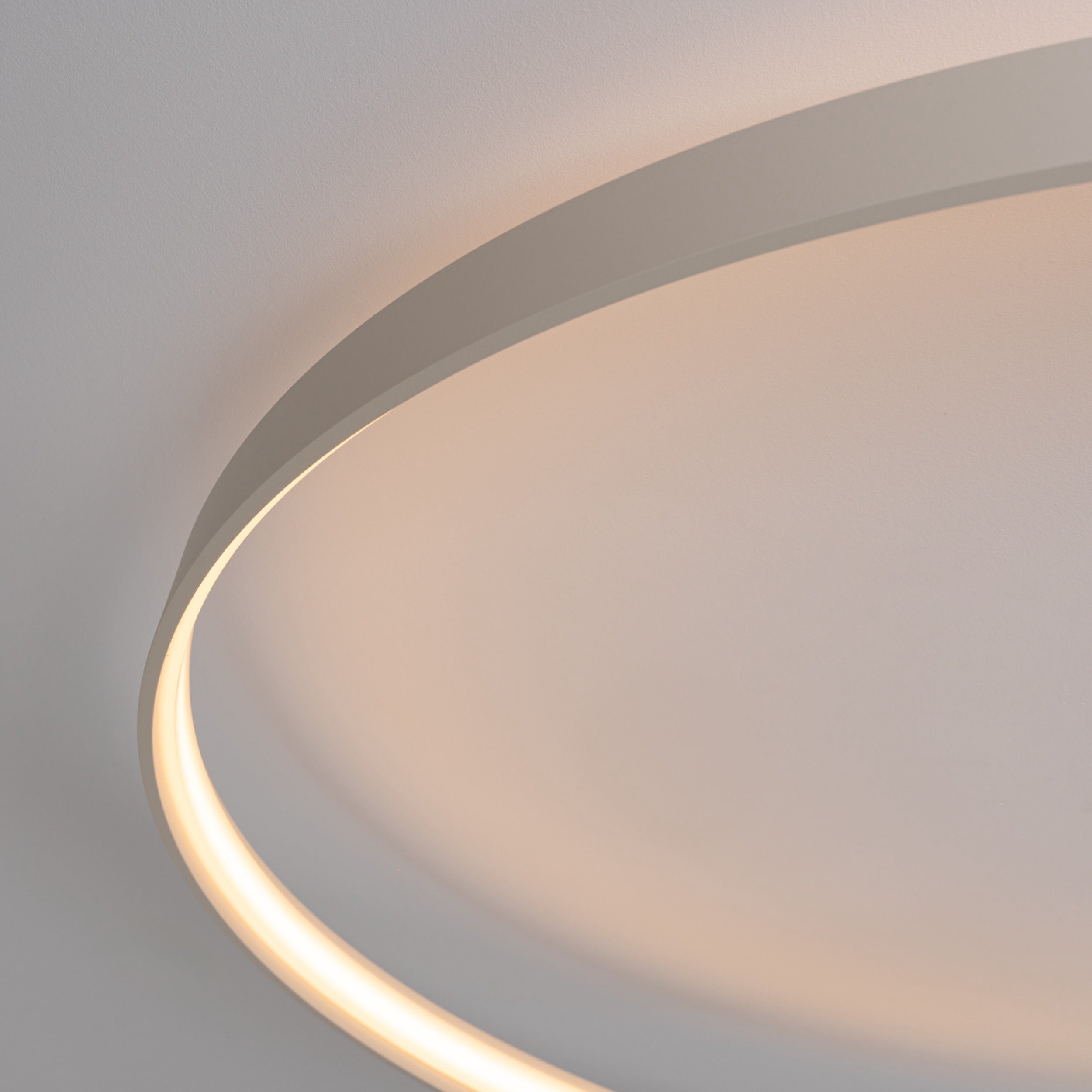 Plafon Rio 55 cm beżowy LED barwa ciepła