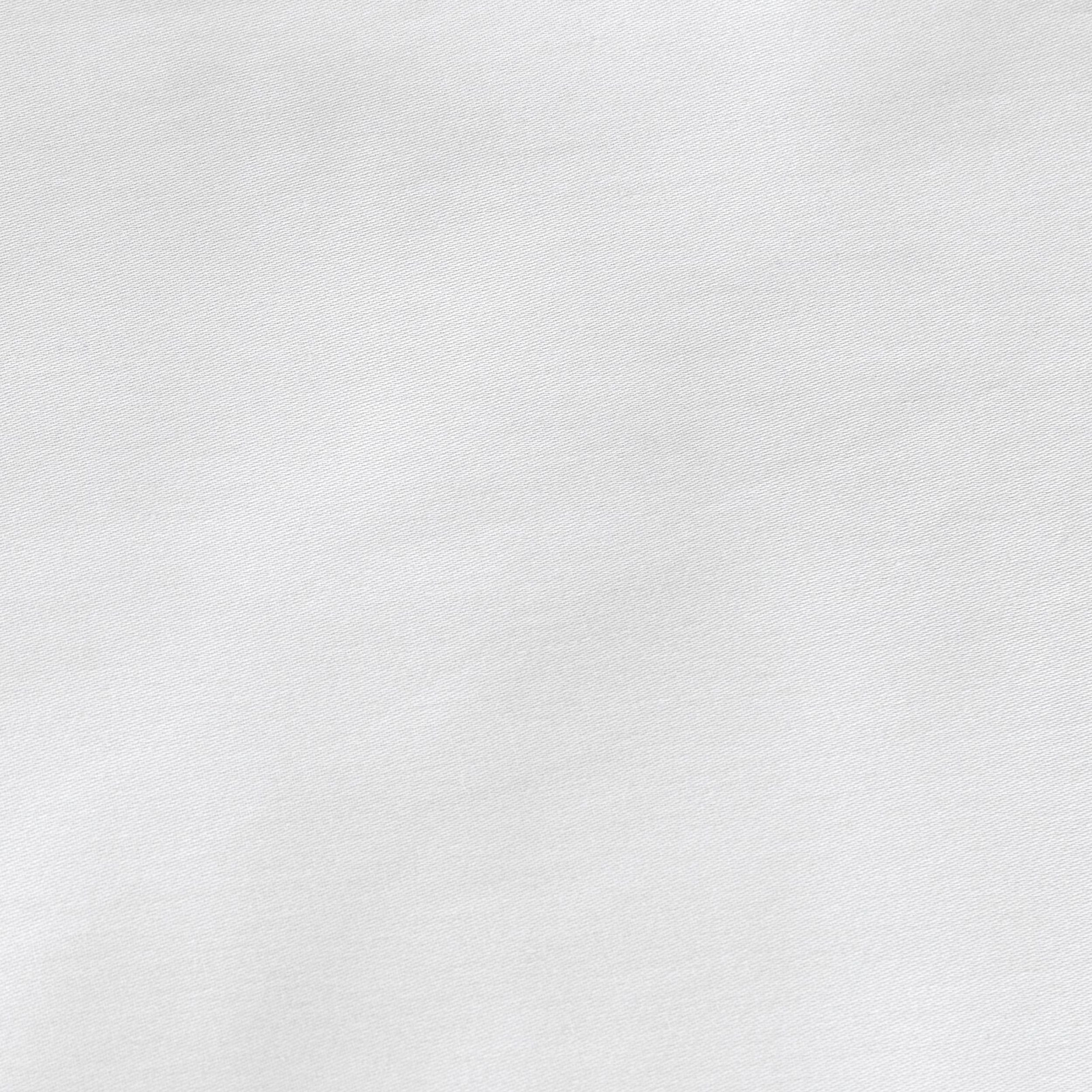 Komplet pościeli Nova 220x200 cm satyna bawełniana biała