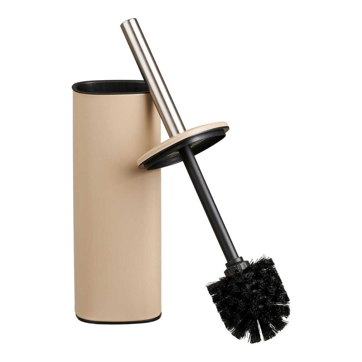 Szczotka do WC Lodi beżowa - styl minimalistyczny