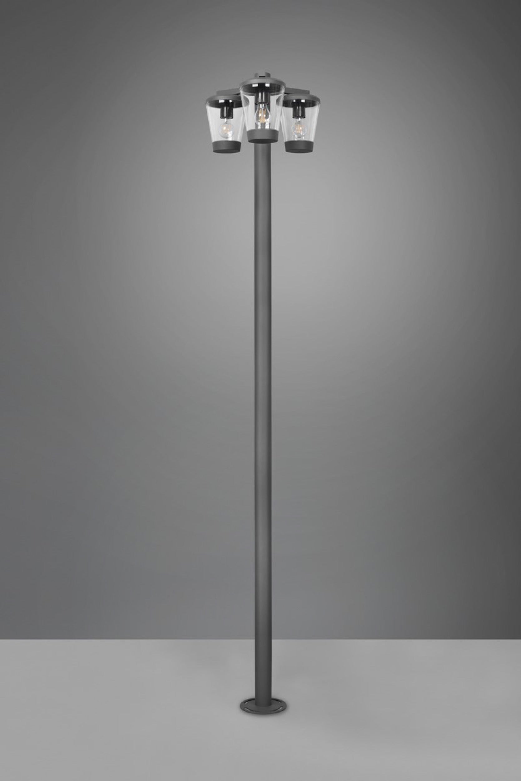 Lampa ogrodowa Cavado 220 cm antracytowa