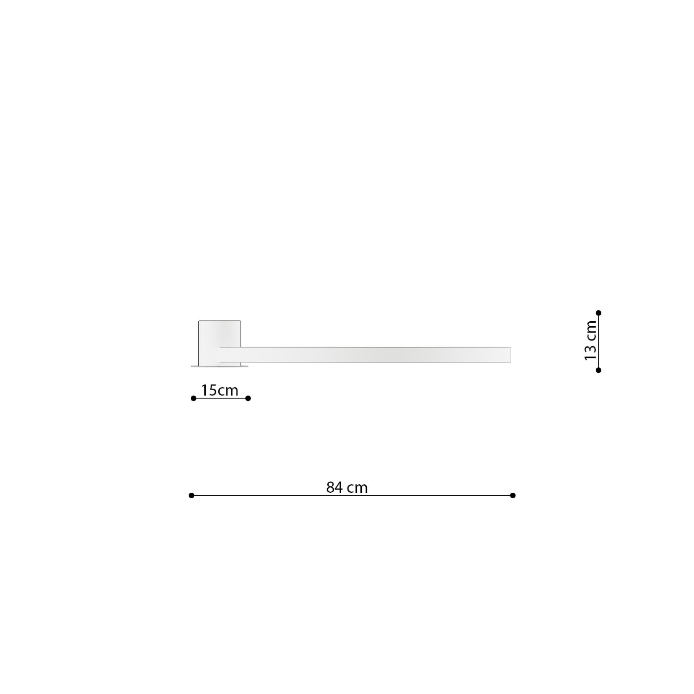 Plafon Rio LED 78 cm ochra czerwona 3000K