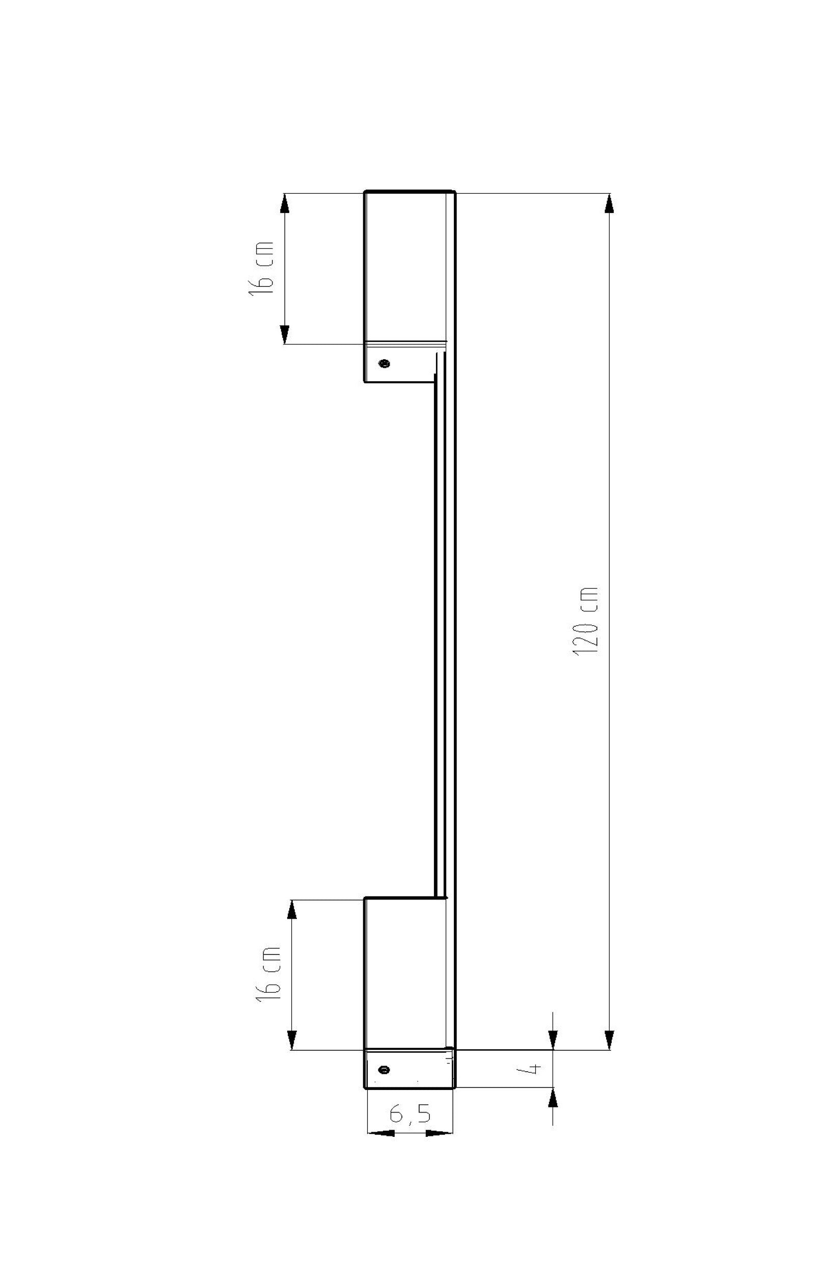 Kinkiet Sappo 120 cm beżowy LED barwa ciepła