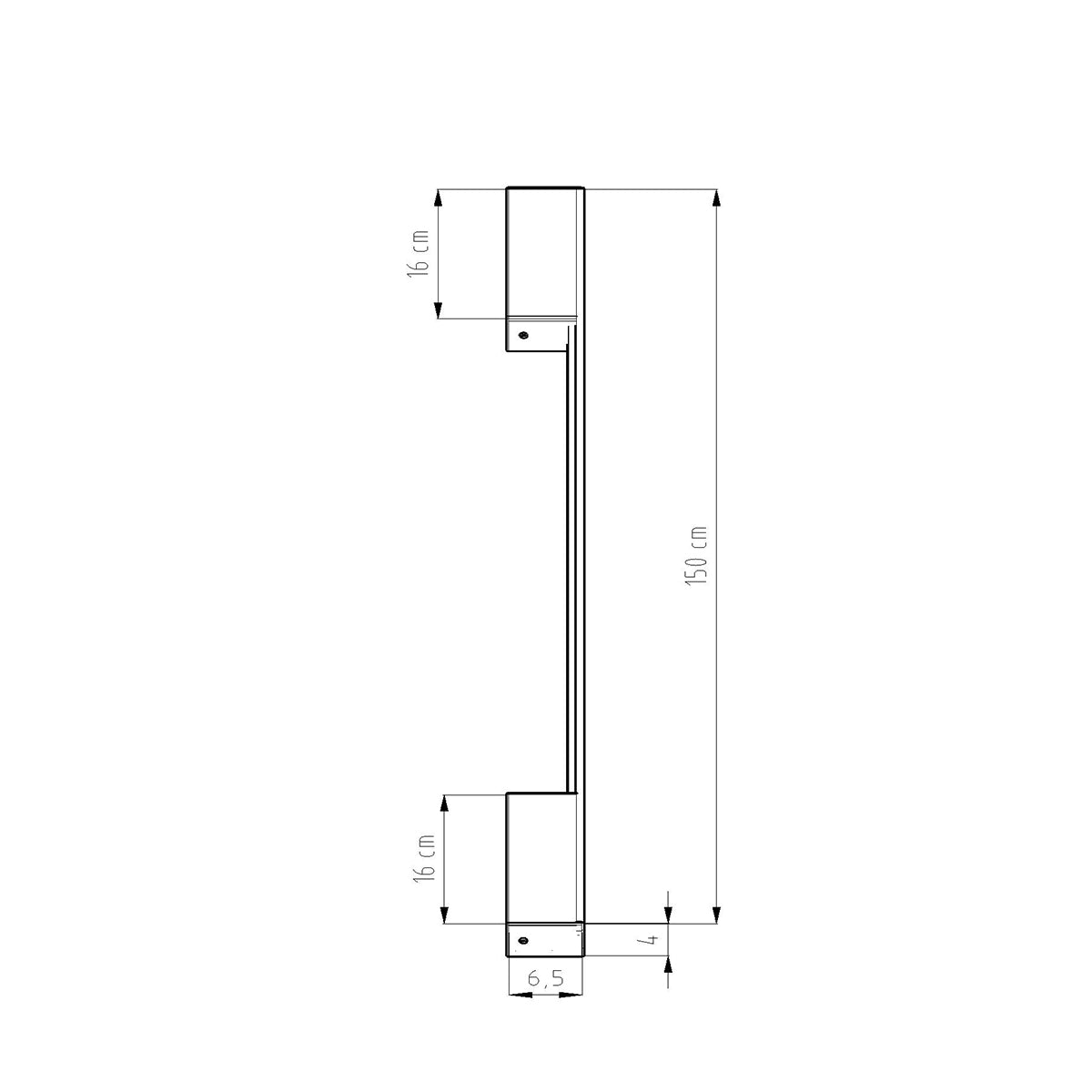 Kinkiet Sappo LED 150 cm beżowy 4000K