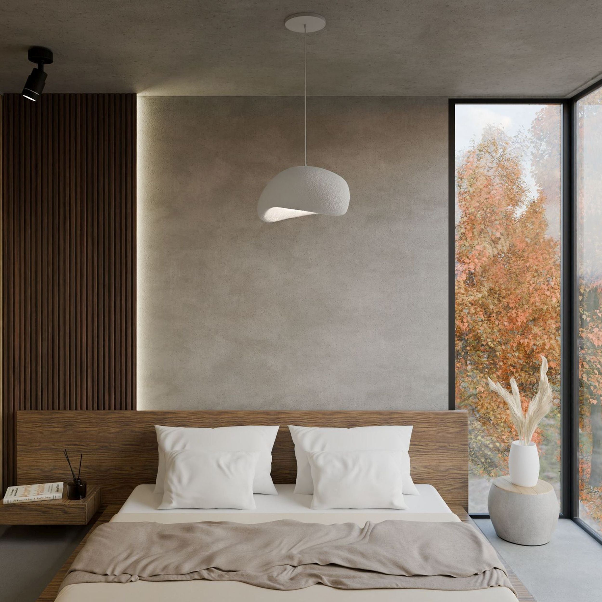 Lampa wisząca Wabi Sabi biała