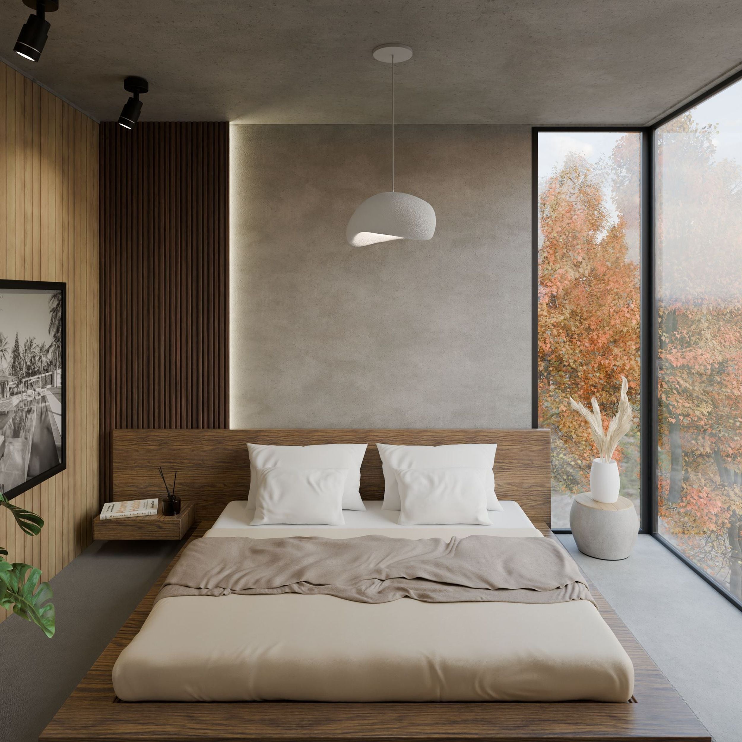 Lampa wisząca Wabi Sabi biała