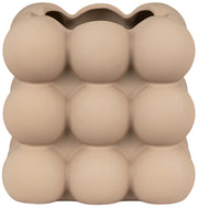 Osłonka na doniczkę Imully ceramiczna brązowa