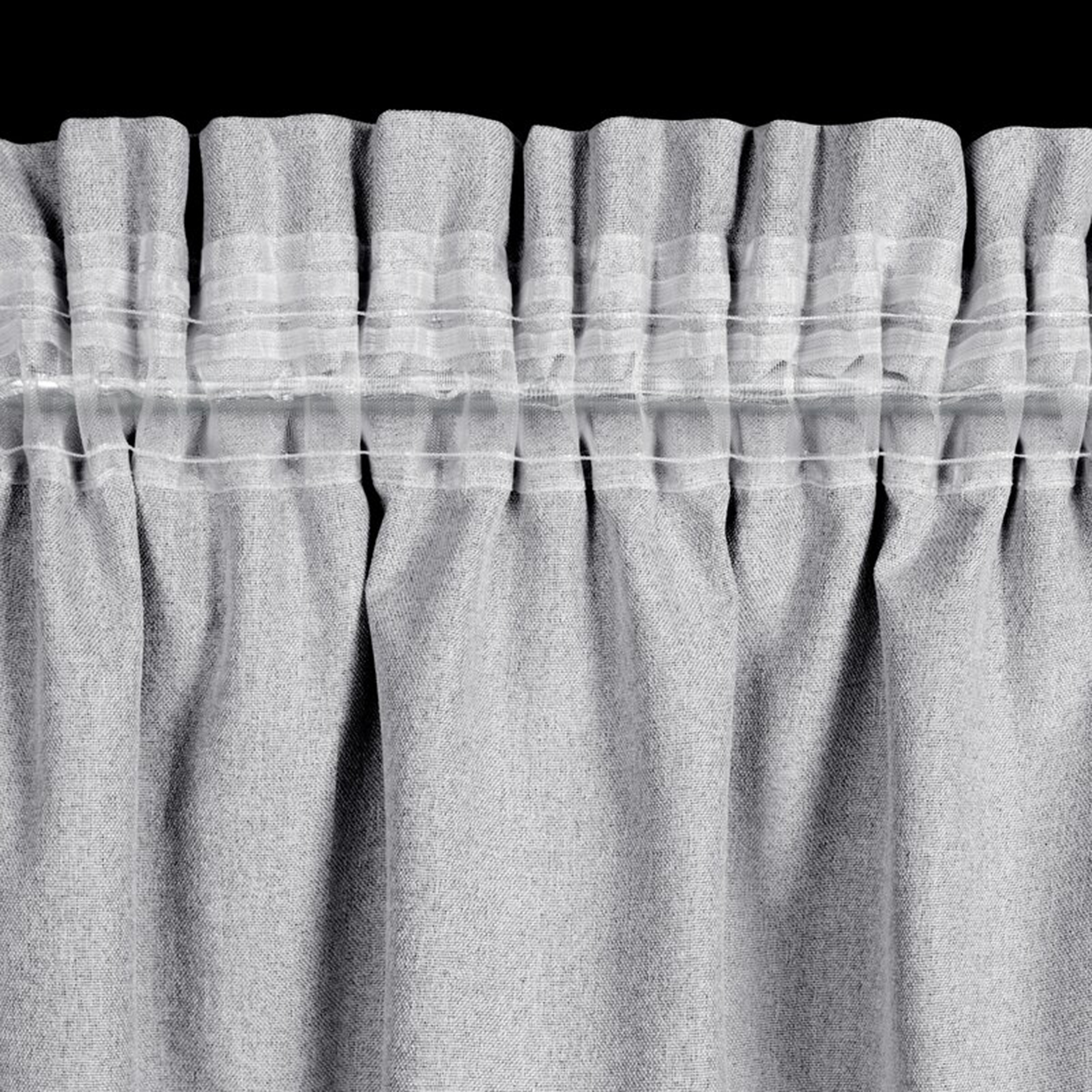 Zasłona Suzan 135x270 cm szara