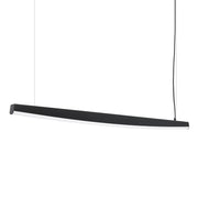 Lampa wisząca Jorun LED 150 cm czarna 3000K