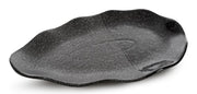 Patera Mandi z glinki ceramicznej 31 cm czarna