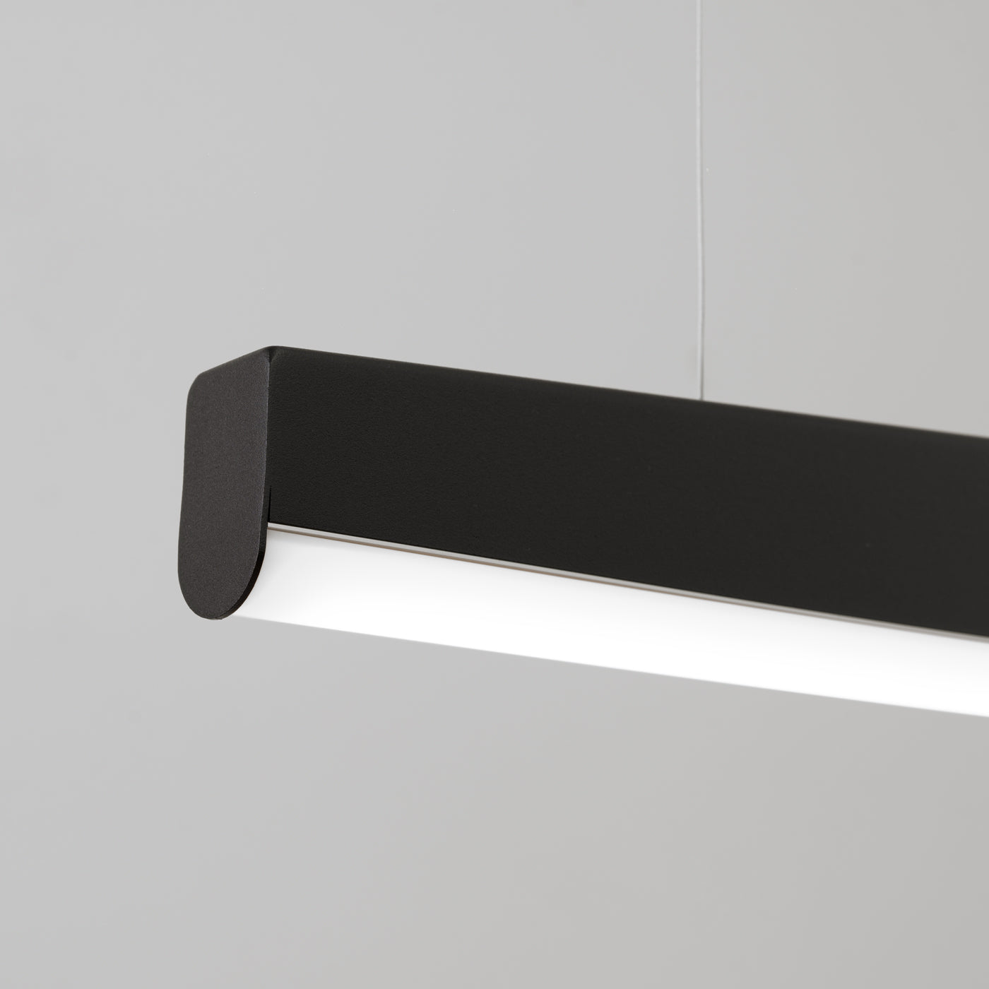 Lampa wisząca Jorun LED 150 cm czarna 4000K