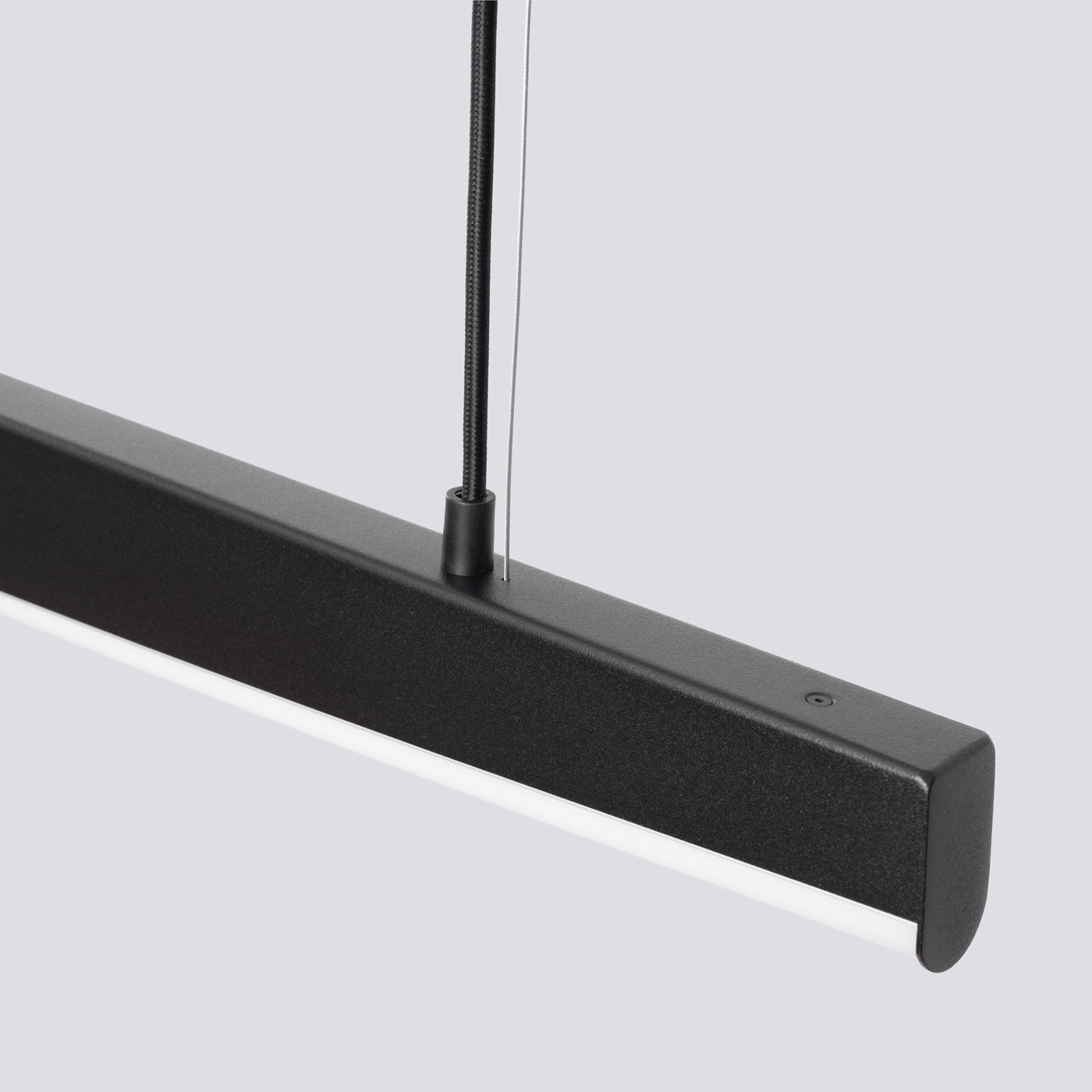 Lampa wisząca Jorun LED 150 cm czarna 4000K