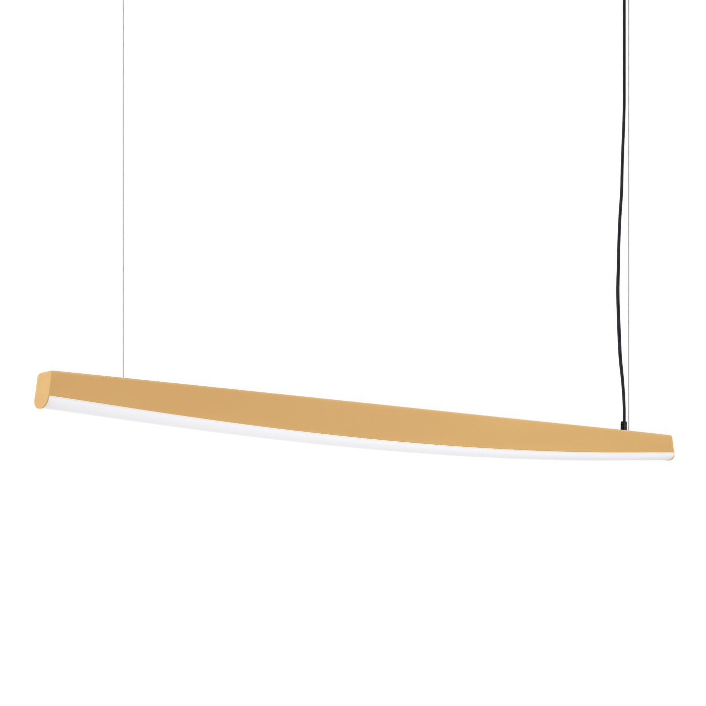 Lampa wisząca Jorun LED 150 cm złota 4000K
