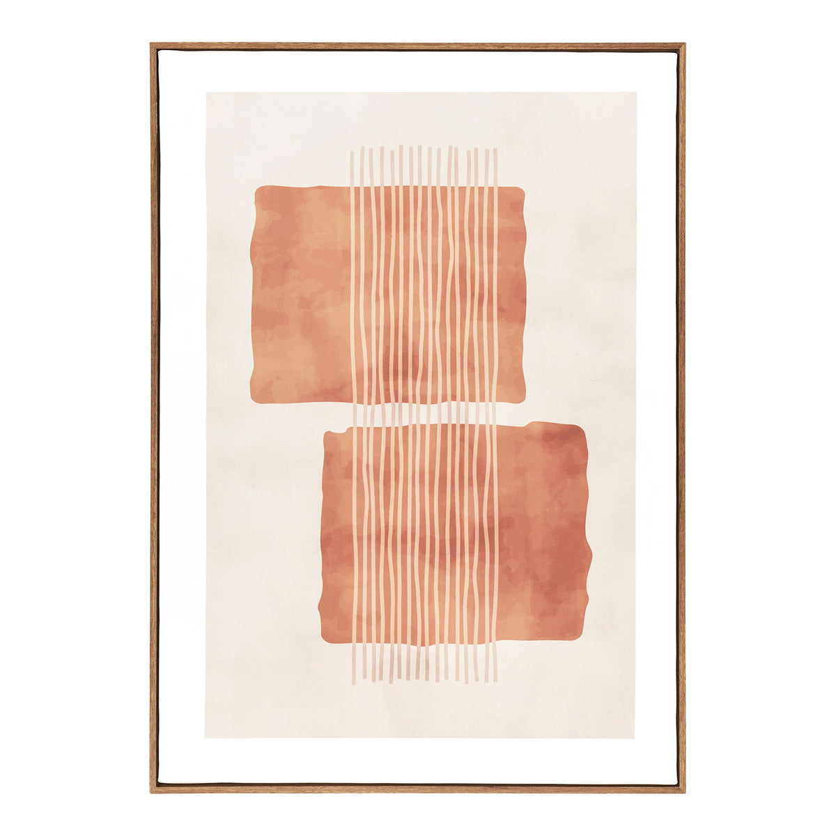 Obraz na płótnie Mina 70x50 cm No. 2 beżowo-brązowy