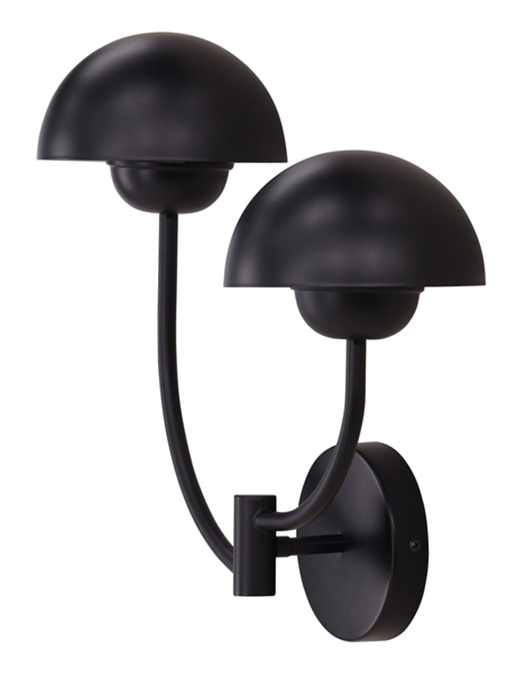 Lampa ścienna Lyckorna x2 35 cm czarna
