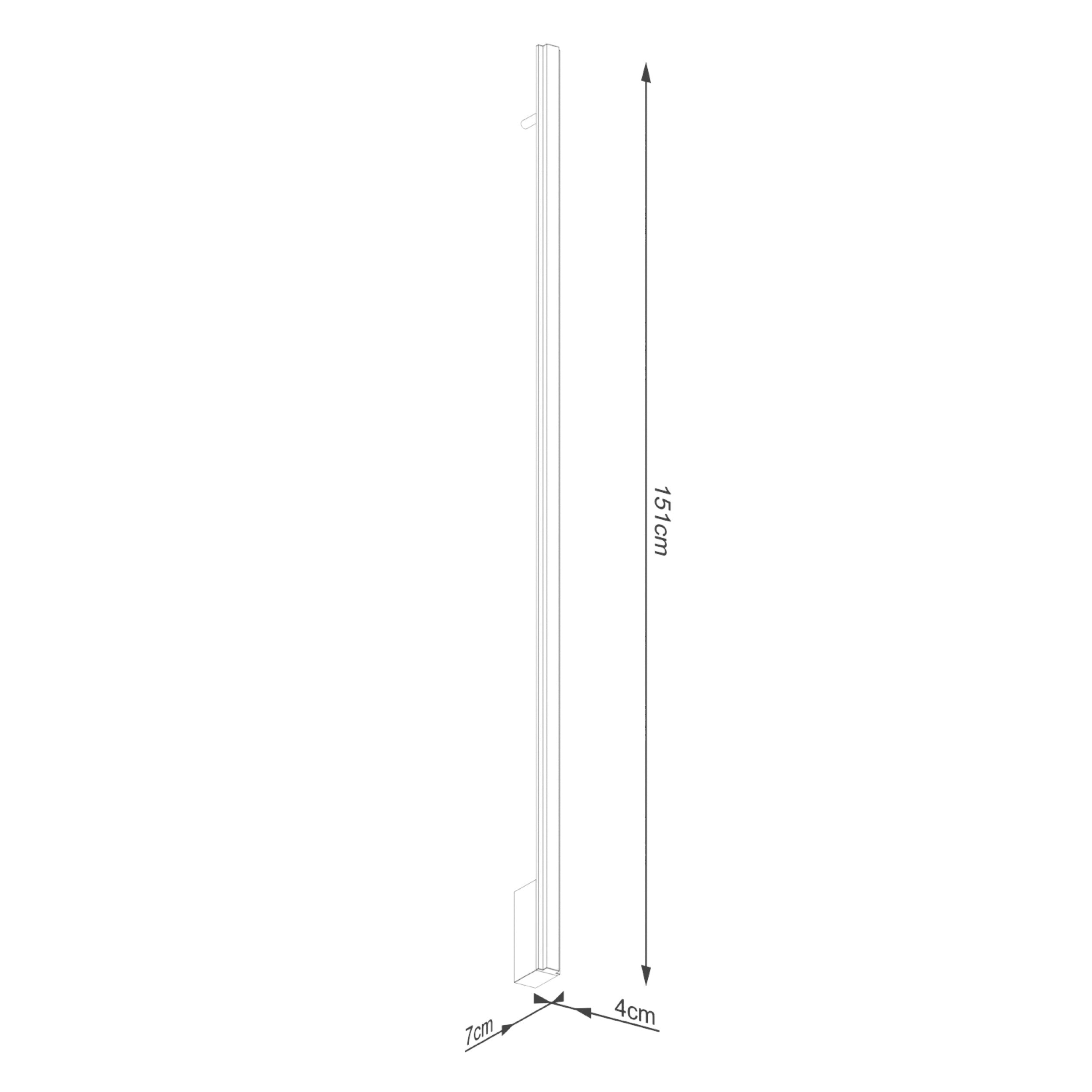 Kinkiet Lagom 150 cm beżowy LED barwa neutralna
