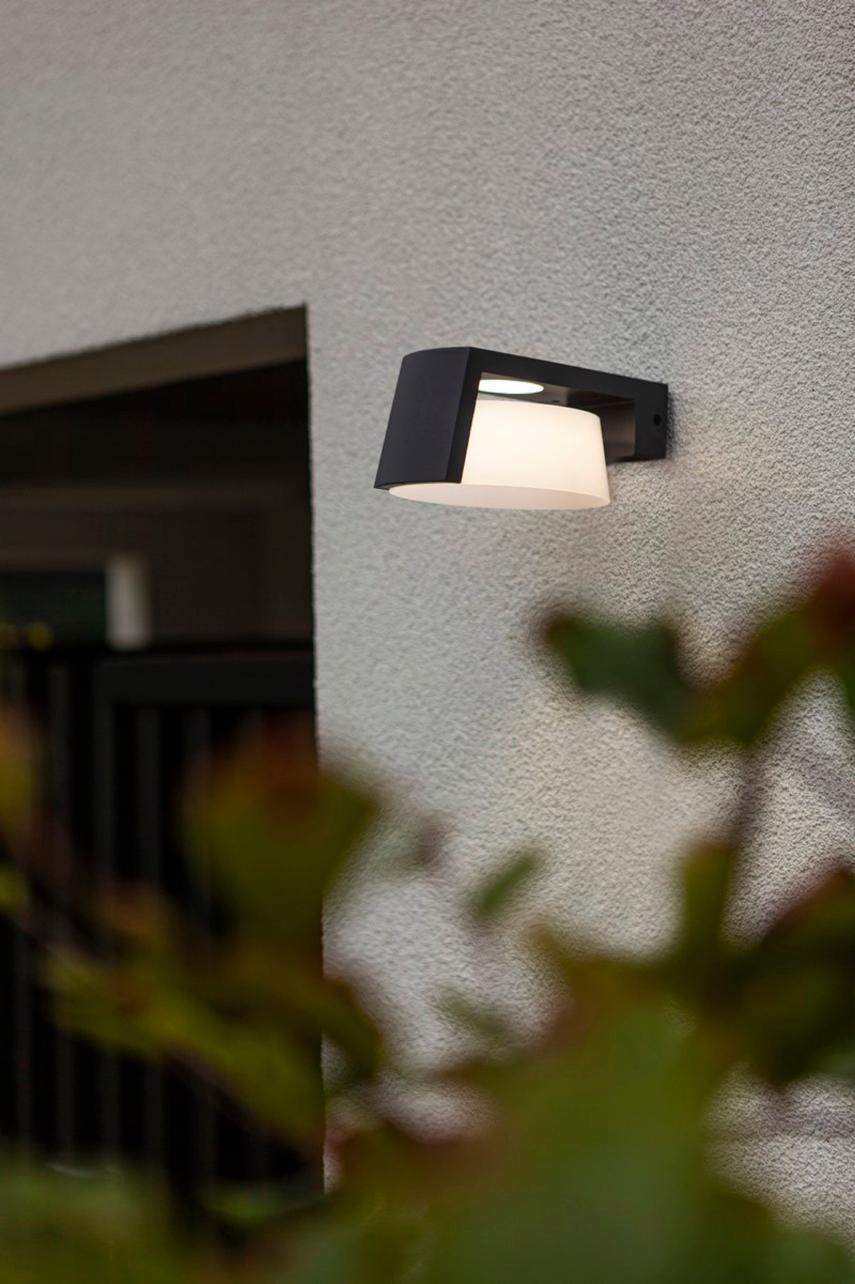 Kinkiet zewnętrzny Moon LED antracytowy