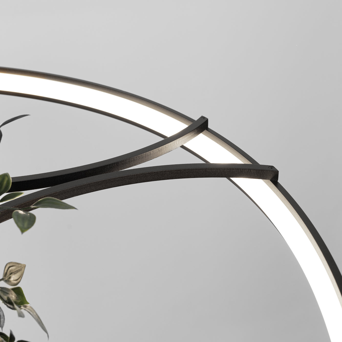 Żyrandol Rio Bio LED 110 cm czarny 4000K
