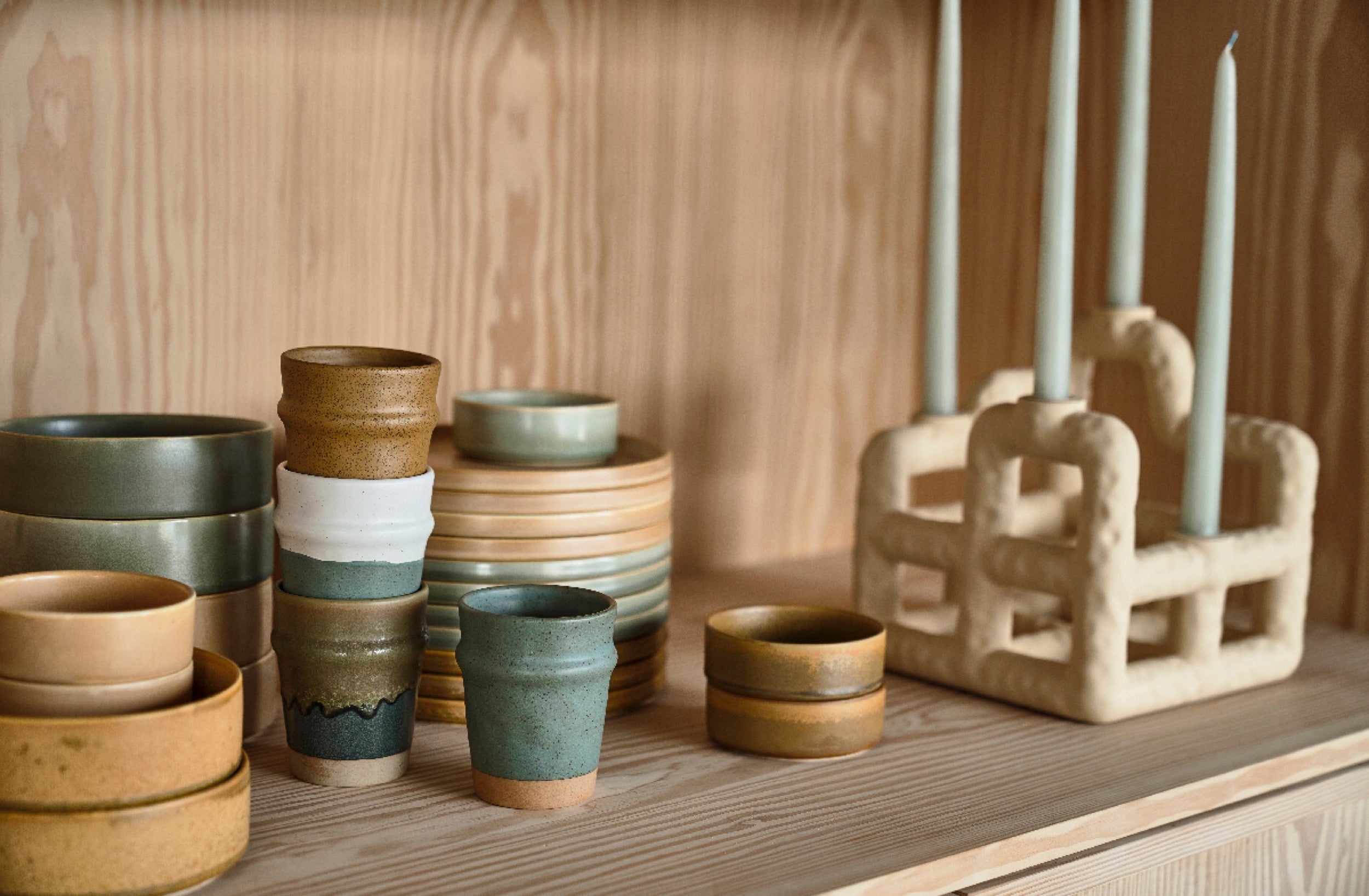 Zestaw 2 mieseczek porcelanowych Fjord 125 ml kremowe