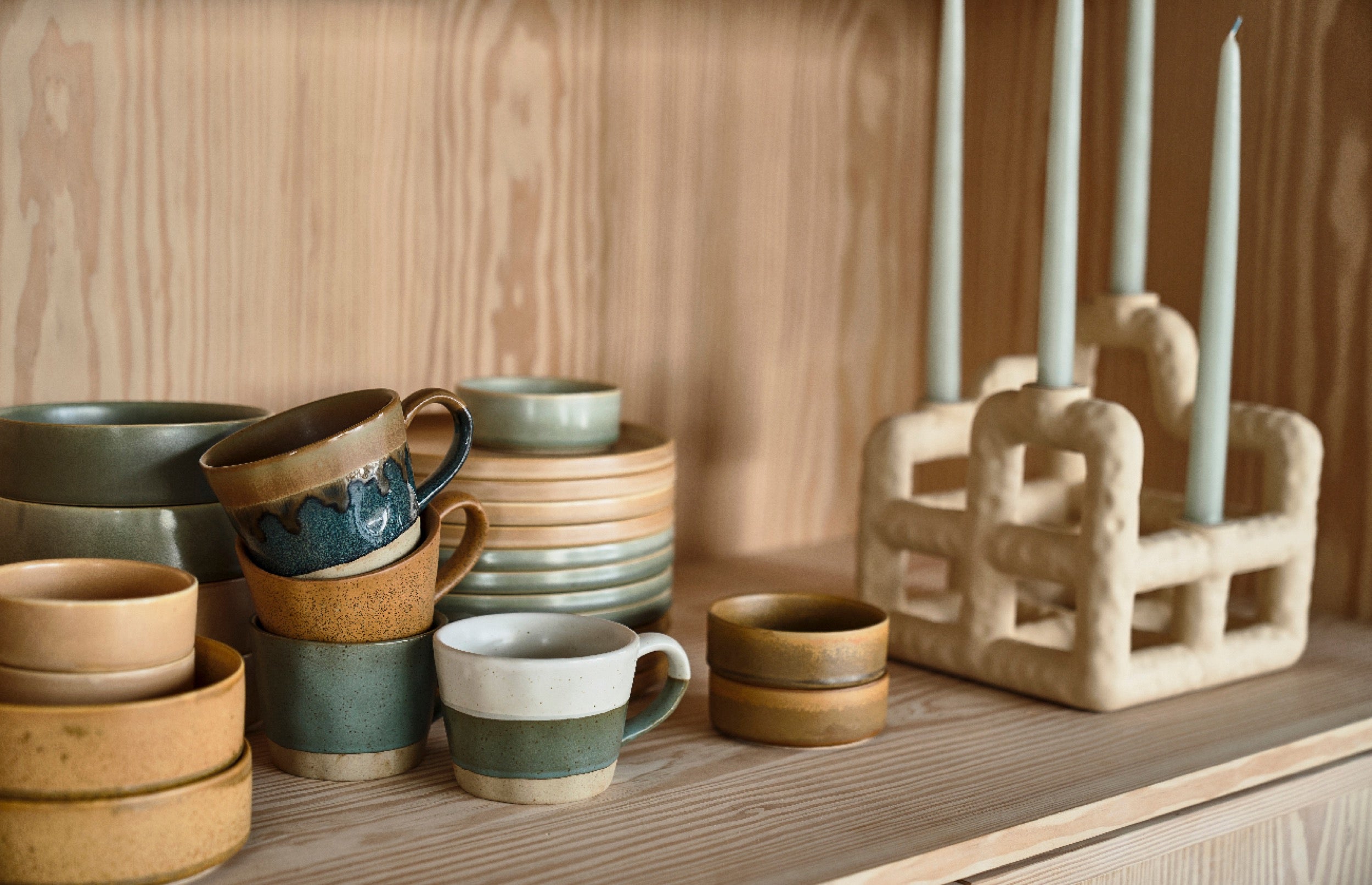 Zestaw 2 mieseczek porcelanowych Fjord 125 ml kremowe